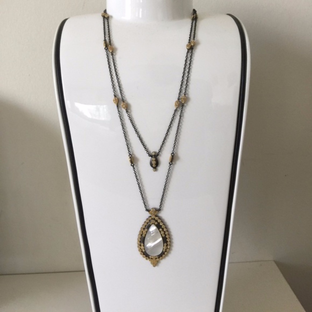 Freida Rothman Teardrop Pendant Necklace